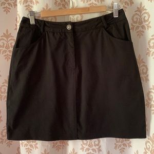 Luxe Eleven Black stretchy mini Skirt 8